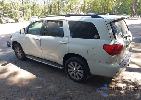 2015 Toyota Sequoia Platinum 5.7L V8 z USA, uszkodzony, nr VIN 5TDDY5G12FS114951